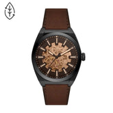 Fossil Modern Machine Everett ME3207 – Automatic Skeleton Watch for Men